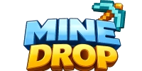 Mine Drop - логотип онлайн слота с механикой добычи ресурсов